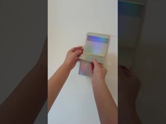 Προσαρμοσμένο λογότυπο μαγνητικό κουτί κάλυψης κουτιού διπλού χριστουγεννιάτικου δώρου κουτιά αναδιπλούμενα κουτιά χονδρικό