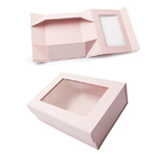 Custom Luxury Gift Packaging Cardboard Box With Clear Window Artwork Printing Manufacturer