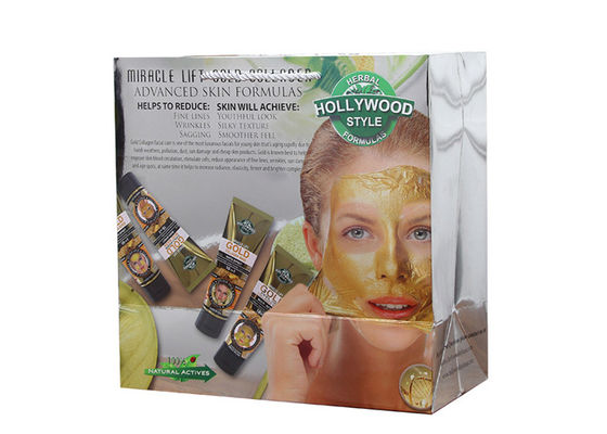 Τυπωμένος συνήθεια αγκίδων φανταχτερός εγγράφου όγκος συσκευασίας τσαντών καλλυντικός για την πώληση