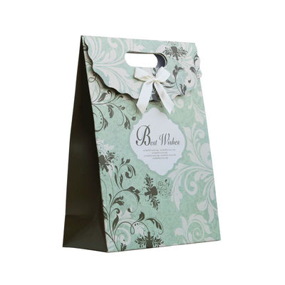 Καλή τιμή. Custom Wedding Gift Paper Bags with Die-Cut Handles & Ribbon – Luxury Party & Event Packaging σε απευθείας σύνδεση